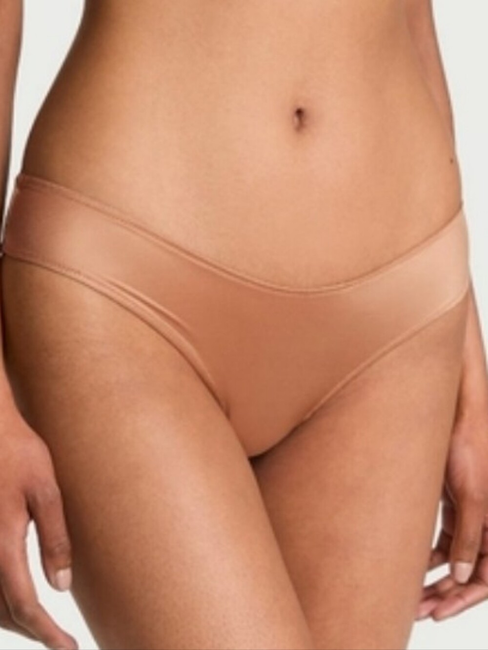 Victoria's secret very sexy Smooth Strappy Back tanga panty TOFFEE TAN LARGE
